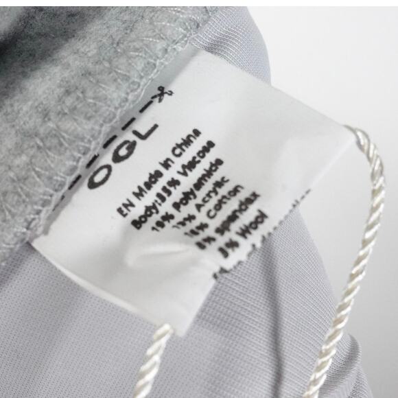 New OGL High Waisted Pull On Pant Heather Gray FuzzLuxe Soft Plus 2x 1273-X - Picture 9 of 9